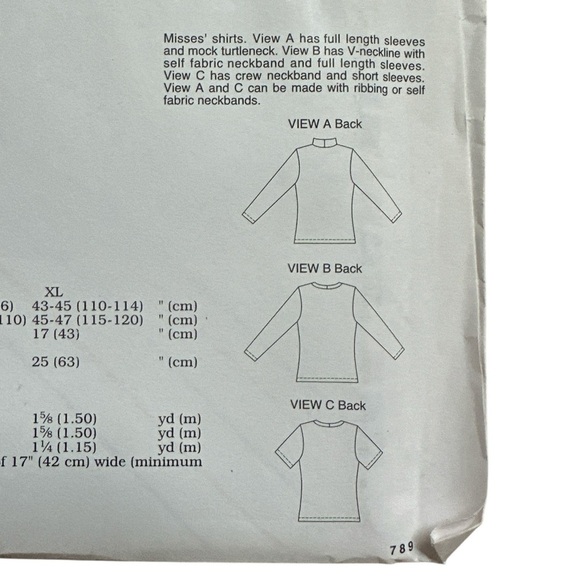 Vintage Y2K, uncut, sealed, factory folded Kwik Sew Pattern 2900 XS - Xl - Picture 3 of 3